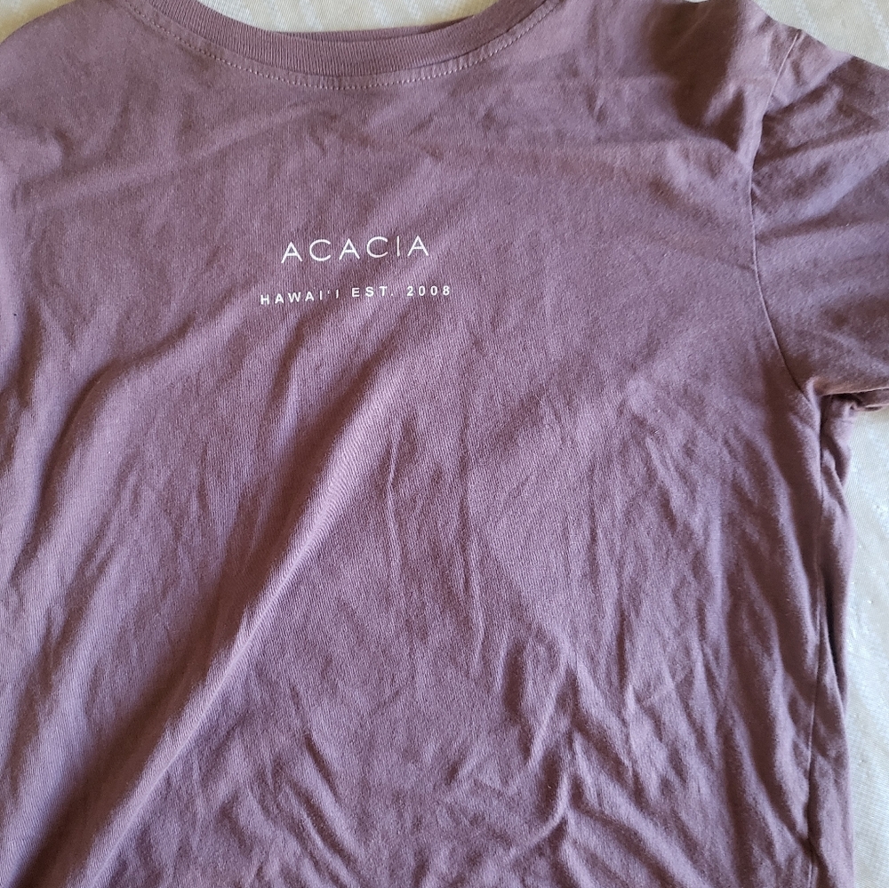 Acacia Dusty Purple Tee